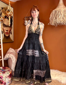 Zamira Vintage Silk Dress