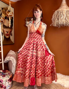 Zamira Vintage Silk Dress