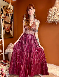 Zamira Vintage Silk Dress