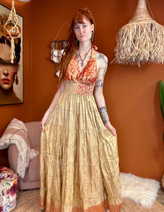 Zamira Vintage Silk Dress