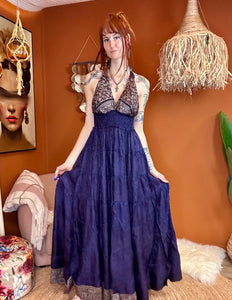 Zamira Vintage Silk Dress