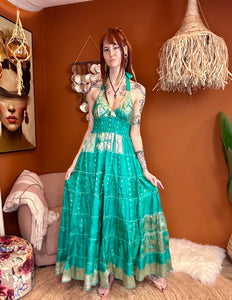 Zamira Vintage Silk Dress