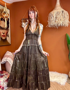 Zamira Vintage Silk Dress