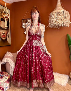 Zamira Vintage Silk Dress