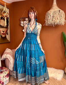 Zamira Vintage Silk Dress