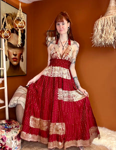 Zamira Vintage Silk Dress