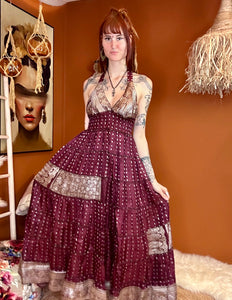 Zamira Vintage Silk Dress