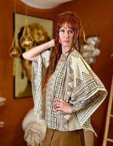 Azteken-Kimono / Weste