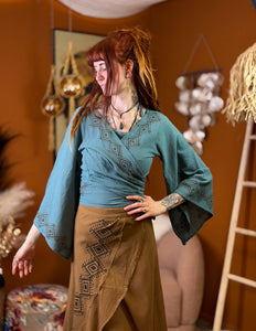 Mystic Mesa Wikkeltop Donker Petrol