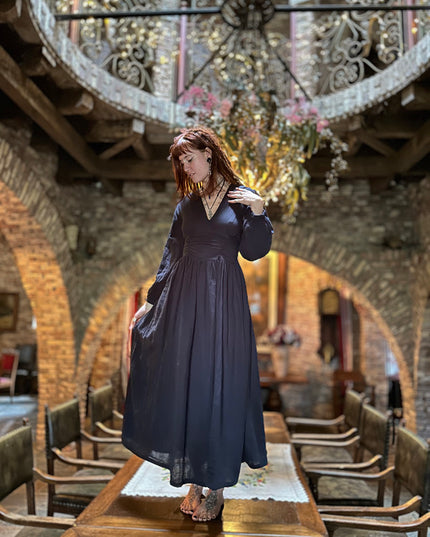 Rani Lange jurk Zwart