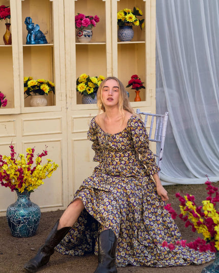 Vaiana Zomerjurk Print Paars