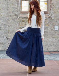 The Graces rok Donkerblauw