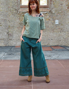 Savanna T-shirt Jade Groen