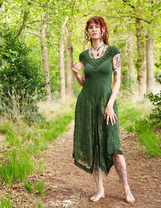 Ysolde jurk Groen