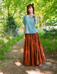 Savanna T-shirt light blue