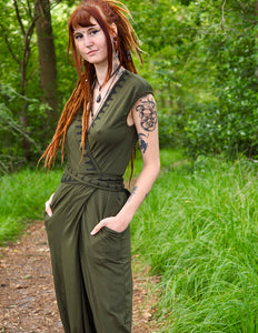 Aluna jumpsuit Groen