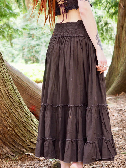 About You Skirt Brown