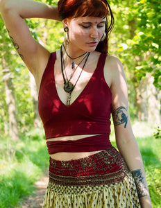 Demeter Bratop Maroon Red