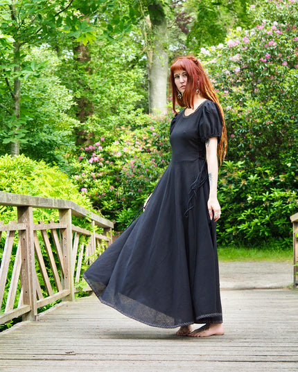 Zomer Berkana Jurk Zwart