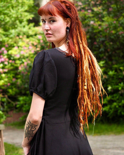 Zomer Berkana Jurk Zwart