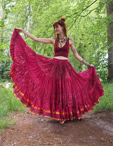 Zijden Gypsy Rok 366
