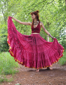 Zijden Gypsy Rok 377