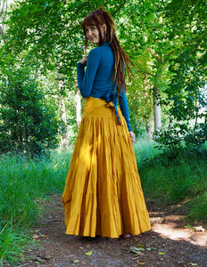 Real Gypsy Rok Zonnebloemgeel