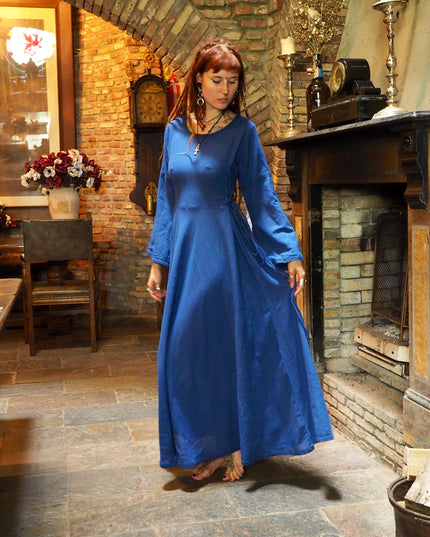 Berkana Jurk Korenblauw