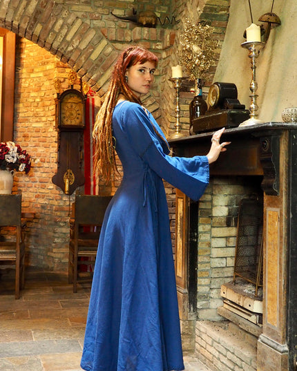 Berkana Jurk Korenblauw