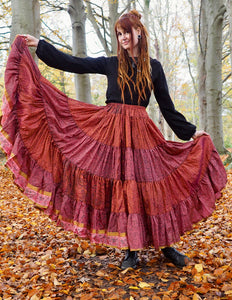 Zijden Gypsy Rok 119