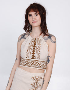 Mystic Mesa Summer Top Off White