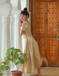 Belle Dress Ecru