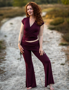 Ananda Pant Burgundy