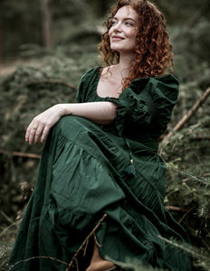 Vaiana Zomerjurk Donkergroen