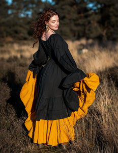 Midi Vaiana Dress Zwart