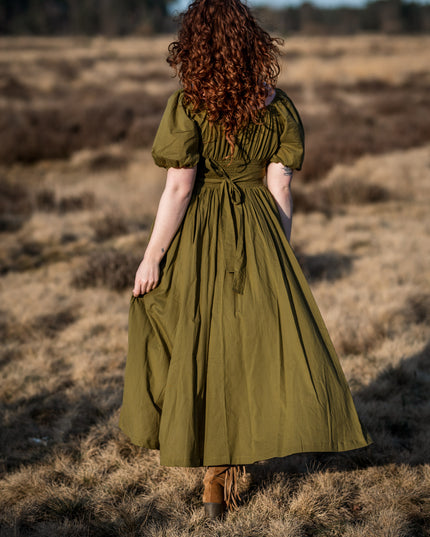 Grace Jurk Olijfgroen