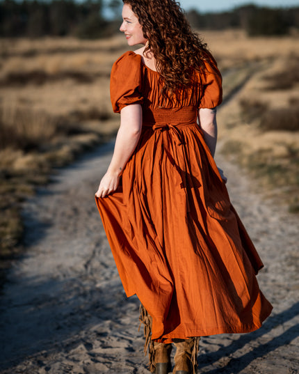 Grace Jurk Warm Oranje