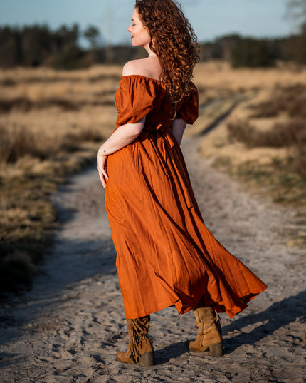 Grace Jurk Warm Oranje