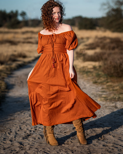 Grace Jurk Warm Oranje