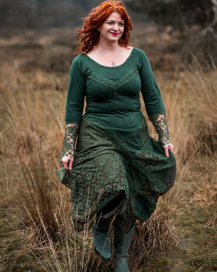 Morgana Boho Jurk Groen