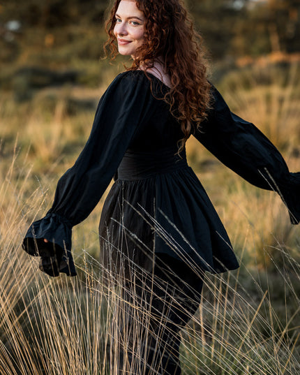 Vaiana Boho Blouse zwart