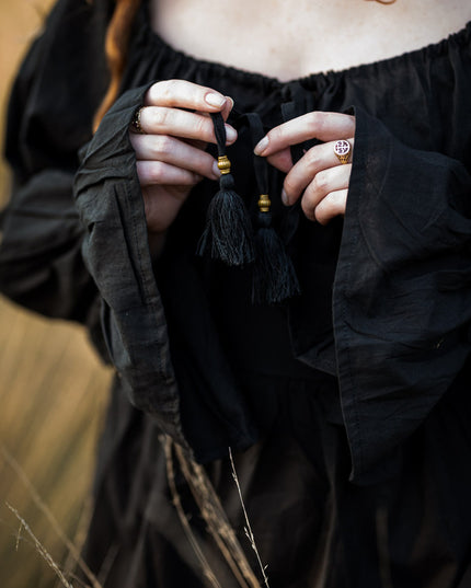 Vaiana Boho Blouse zwart