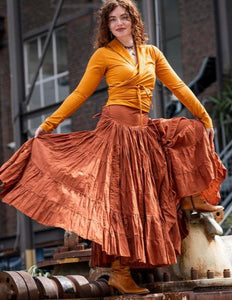 Iris Top Oranje/ Oker