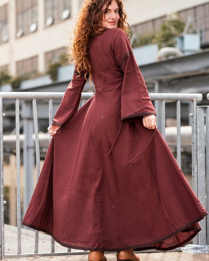 Berkana Jurk Marroon Rood