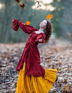 Real Gypsy Rok Zonnebloemgeel