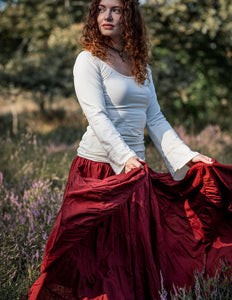 Devi Boho-Top Off White