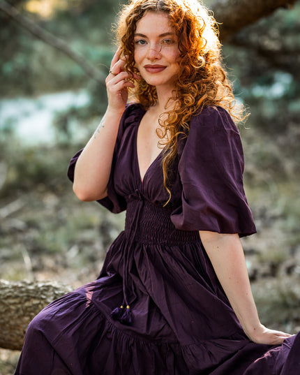 Tara Jurk Lang Paars