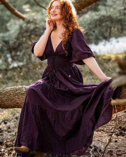 Tara Jurk Lang Paars