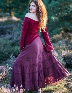 Ziva Rok Marroon rood