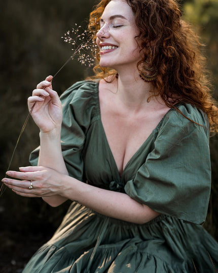 Tara Jurk Kort Mosgroen